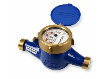 Multijet Wasserzähler Trockenläufer mit Pulsgeber – 3/4" bis 2 1/2" AG