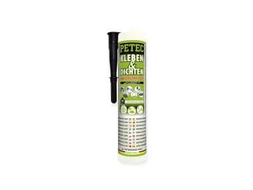 PETEC Kleben & Dichten Montagekleber schwarz 290ml