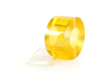 PVC Streifen Lamellen 200x2mm helltransparent