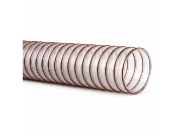 PURFLEX/L PU Absaugschlauch – hochflexibel, abriebfest, transparent, ölbeständig