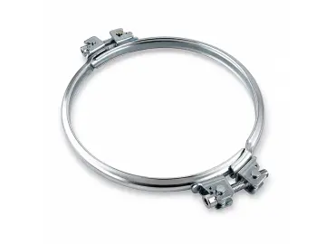 Spannschelle Spannring zweiteilig mit 2 Schrauben robust