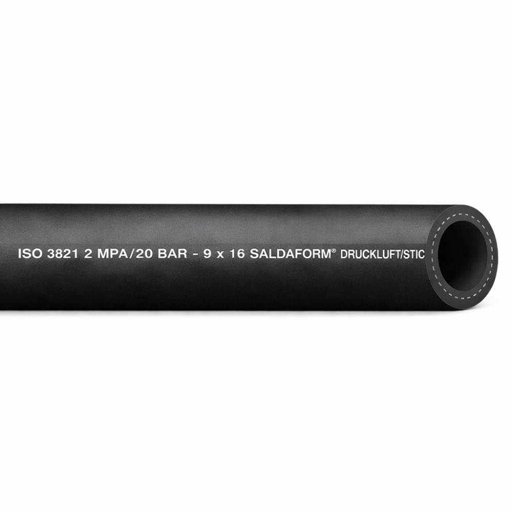 Bild 1 von Autogenschlauch für Argon CO²Stickstoff Druckluft  / (Schlauchgröße: Innen x Aussen) 9x16 mm