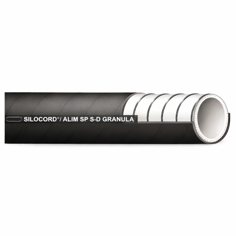 Bild 1 von Abriebfester und lebensmittelbeständiger Saug- und Druckschlauch SILOCORD®/ALIM/SP