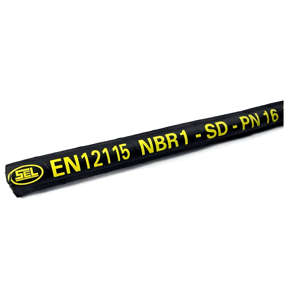 Bild 1 von Saug- & Druckschlauch EN12115 NBR SEL Heizöl Diesel  / (Schlauchgröße: Innen x Aussen) 32x44 mm