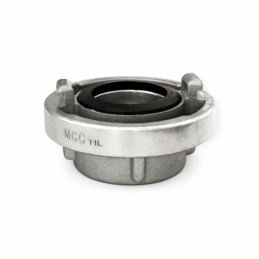 Bild 1 von Storz-Kupplung IG aus Aluminium mit NBR-Dichtung – Industrieausführung  / (Größe) DN25 (D) / 31 mm / ¾″IG