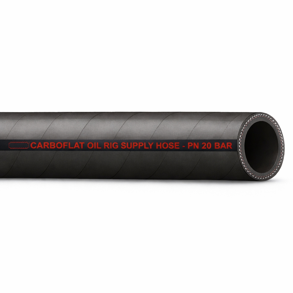 Bild 1 von Aufrollbarer Betankungsschlauch CARBOFLAT  / (Schlauchgröße: Innen x Aussen) 203 x 224 mm