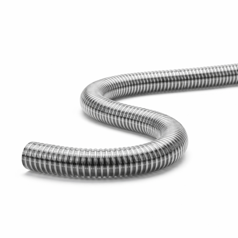 Bild 1 von Superflex+ Industriesaugschlauch PVC – vakuumfest & flexibel, ID 32–51 mm, 15 m
