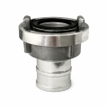 Storzkupplung Aluminium mit langem Stutzen und NBR-Dichtung – Industrieausführung