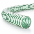 PVC Saugschlauch COSMO® 4400 – grün transparent mit Hart-PVC-Spirale