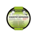 PETEC Schaumstoff-Montageband schwarz 10m