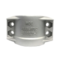 Klemmschalen Sonder. ALU Spannbereich 74-76mm für Schlauch 63x6mm